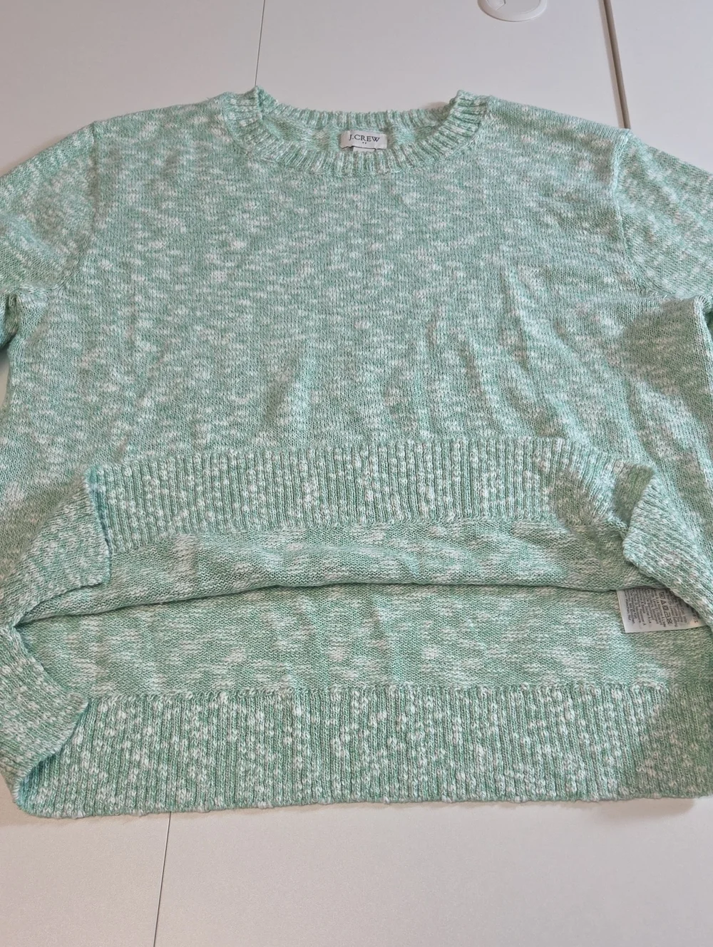J. Crew Heather Green Sweater Size S